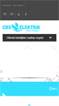 Mobile Screenshot of cnselektrik.com