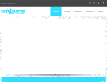 Tablet Screenshot of cnselektrik.com